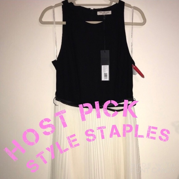 Halston Heritage Dresses & Skirts - Halston Heritage Dress - Black & White, Sz 10 BNWT